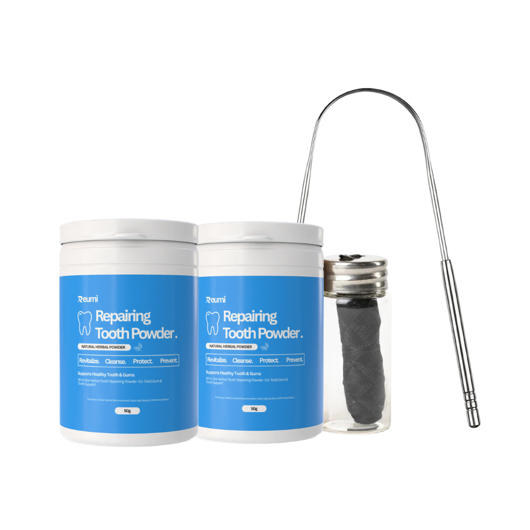 Reumi Tooth Powder + 2 FREE Gifts