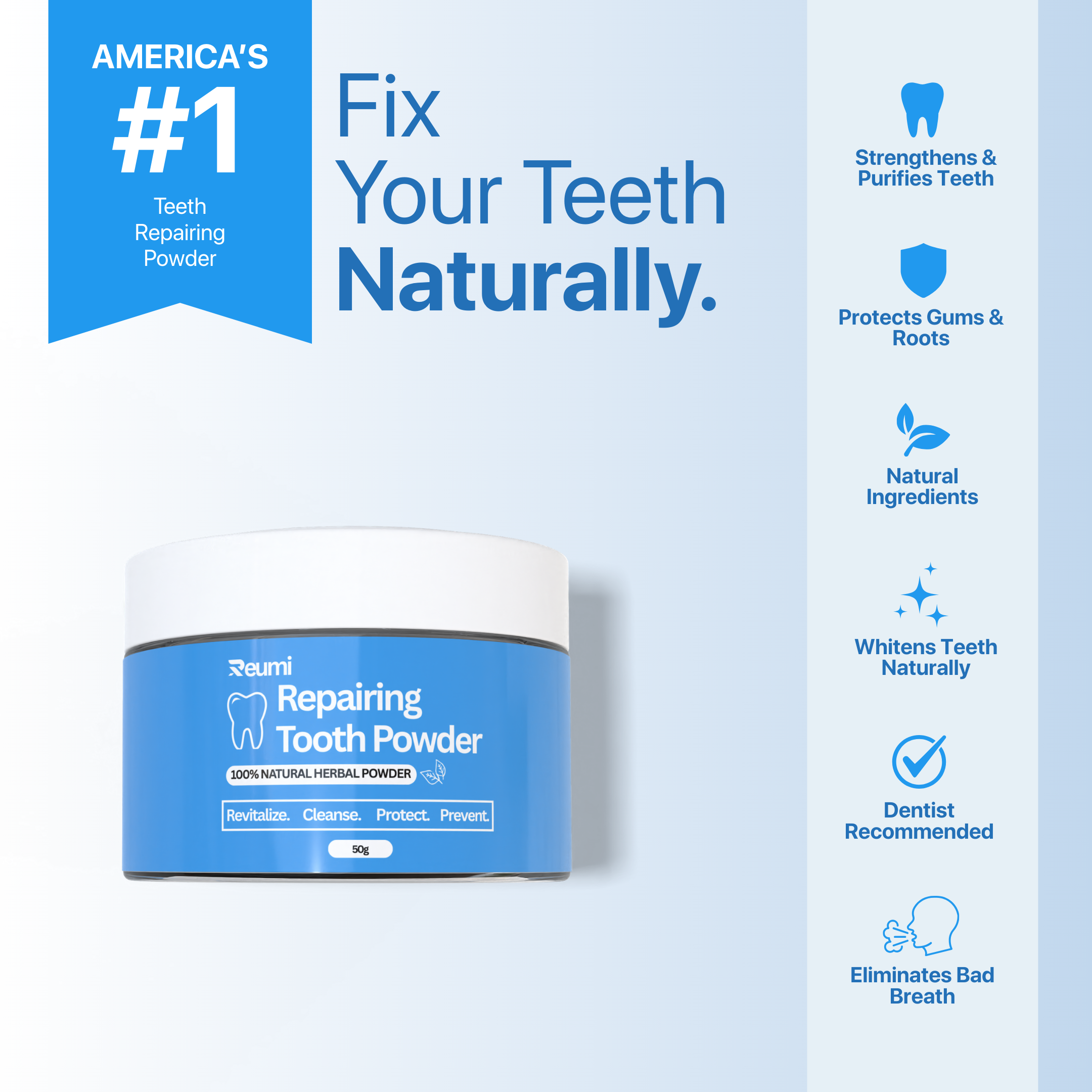 Reumi Tooth Repairing Powder